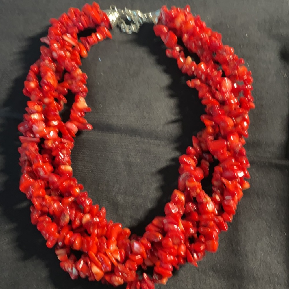 NWOT Coral necklace - Picture 4 of 4